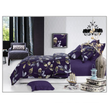 2015 NEW 100% cotton satin 205T Twill style Reactive print wholesale luxury bed linen set